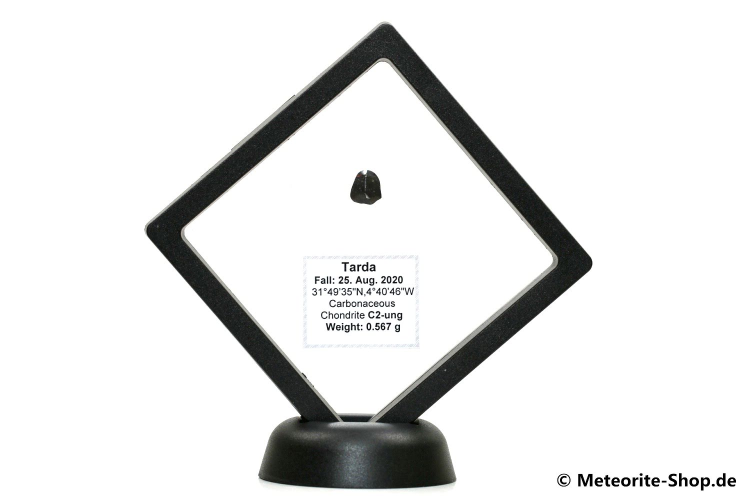 Tarda Meteorit - 0,567 g - C2-ung -