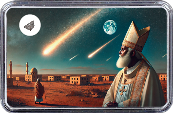 Boorama Meteorit CO3 (Motiv I): Einzigartig: Der erste Nikolaus-Meteoritenfall vom 06.12.2023 - Als der Himmel Geschichte schrieb