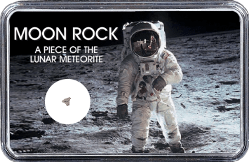 Mond Meteorit NWA 11407 (Motiv: Astronaut)