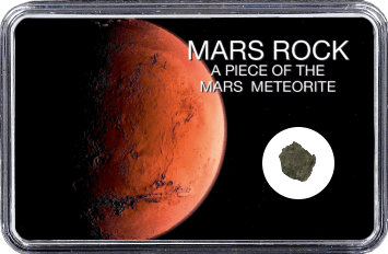 Mars Meteorit NWA 6963 (Motiv: Planet Mars rote Sanddüne)