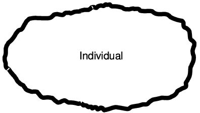 Schema eines Individuum-Meteoriten Schema eines Individuum-Meteoriten