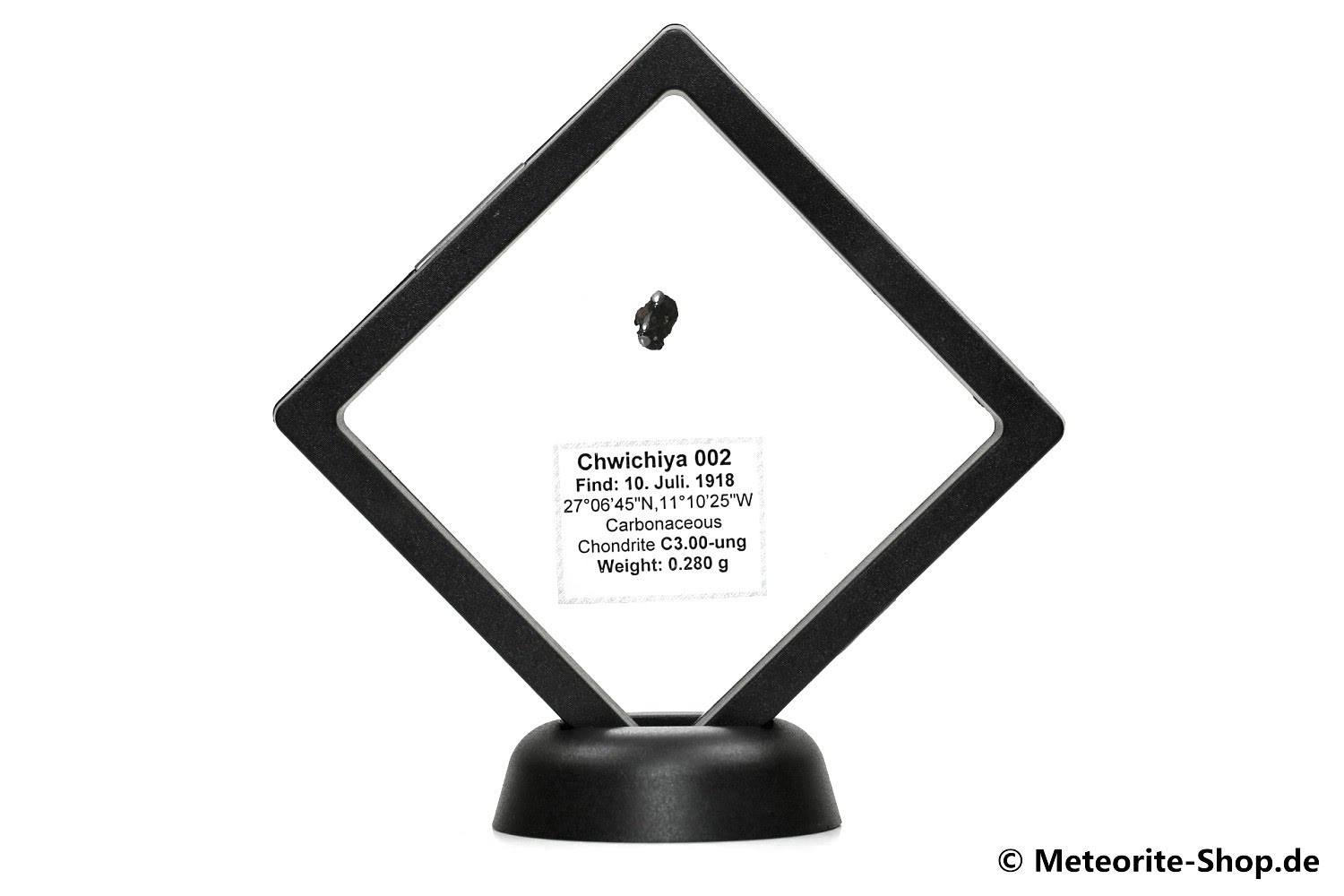 Chwichiya 002 Meteorit - 0,280 g - CM2 (C3.00-ungr.)