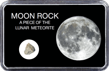 Mond Meteorit Lahmada 020 (Motiv: Vollmond II)