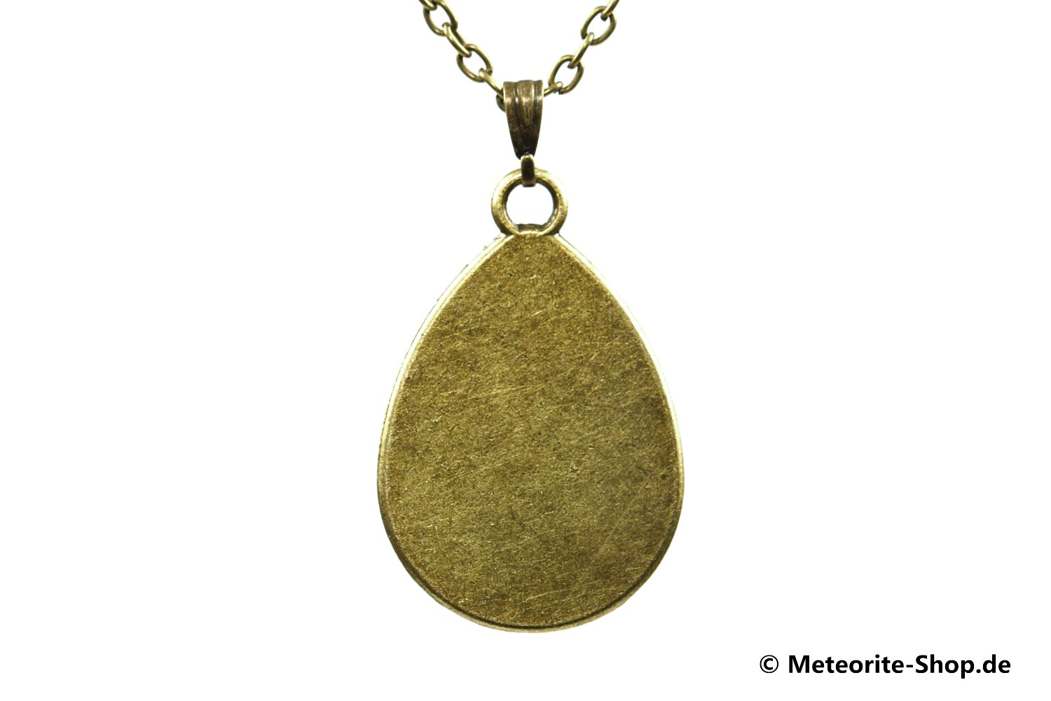 Eisen-Meteorit-Anhänger (Aletai | Bronze | Cabochon Antik) - 6,70 g