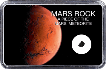 Mars Meteorit NWA 10628 (Motiv: Planet Mars rote Sanddüne)