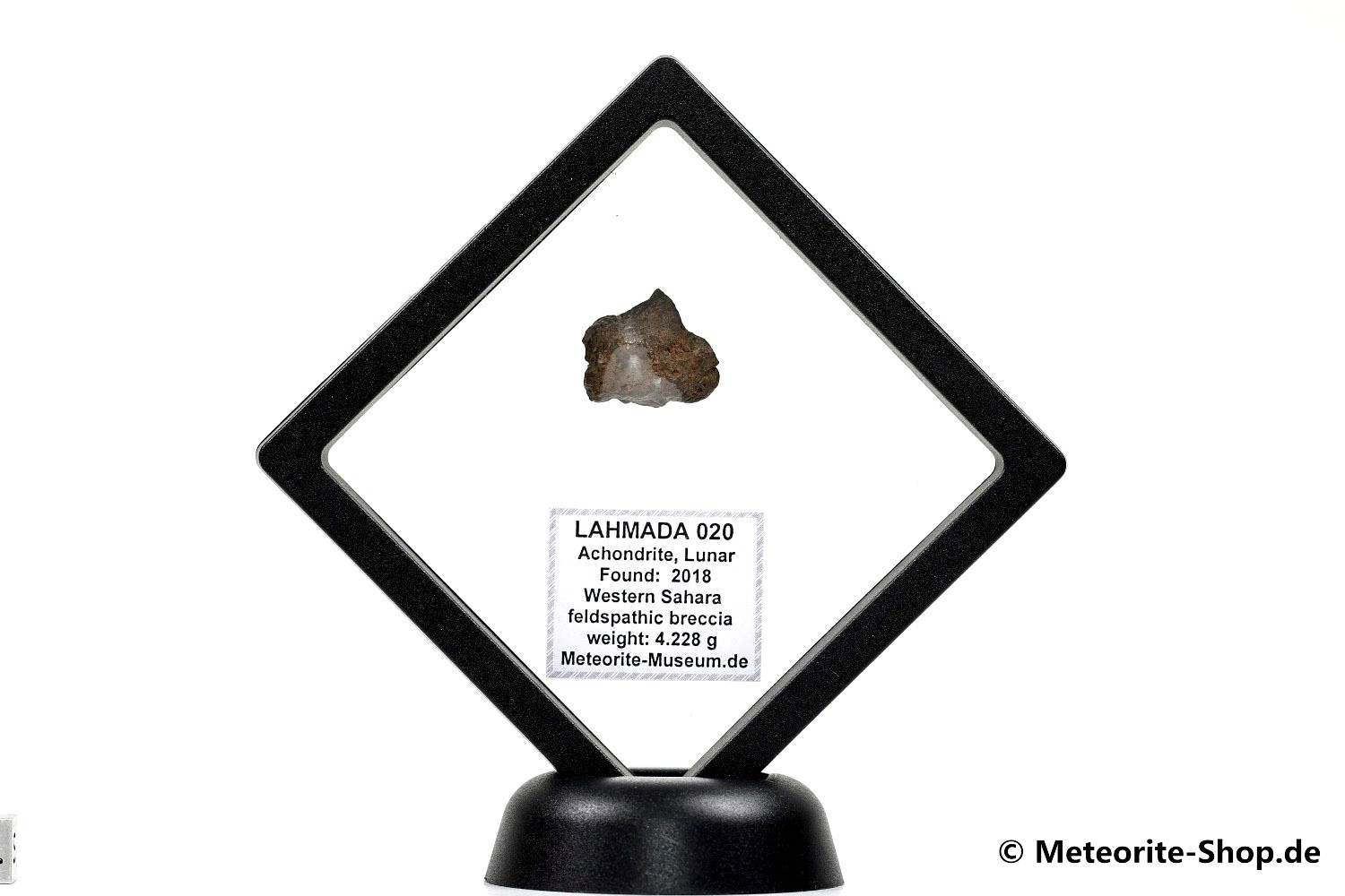 Lahmada 020 Mond Meteorit - 4.228 g