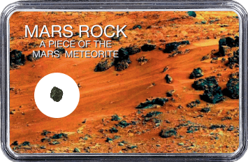Mars Meteorit NWA 10628 (Motiv: Marsgestein und Meteoriten Feld II)