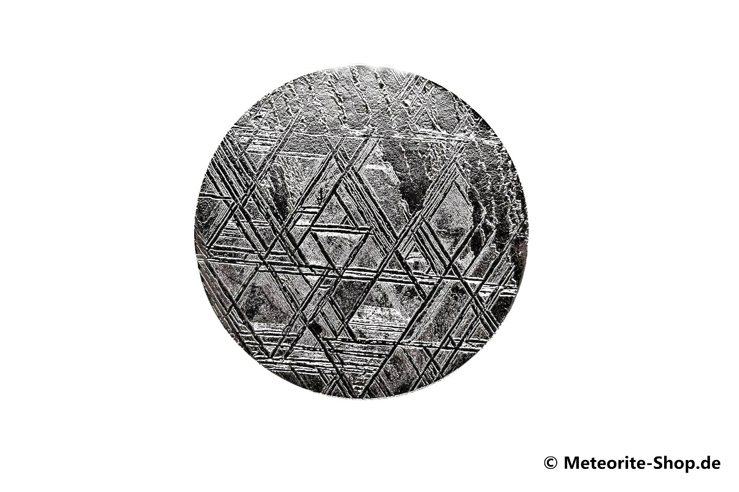 Muonionalusta Meteorit als Zifferblatt/Planet -  6,50 g - Natur