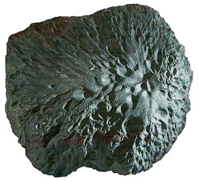 Orientierter Krähenberg Meteorit Orientierter Krähenberg Meteorit