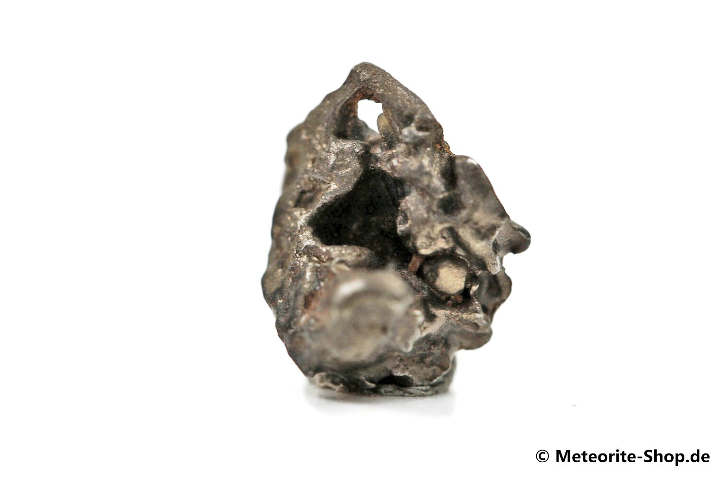 Golden Pallasite Meteorit (gepairt mit NWA 7788) - 1,45 g