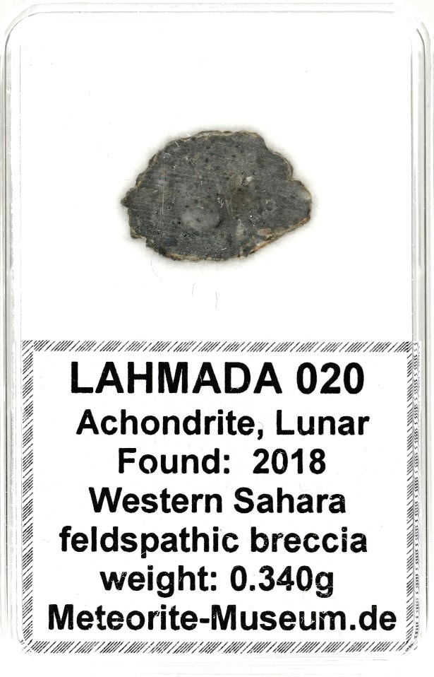 Lahmada 020 Mond Meteorit - 0,350 g