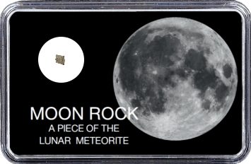 Mond Meteorit Lahmada 020 (Motiv: Vollmond I)