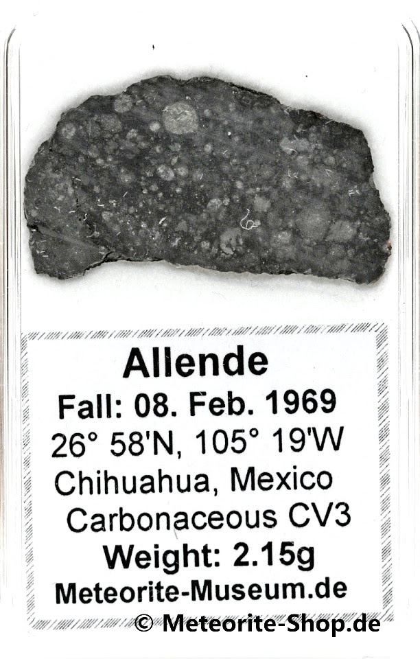 Allende Meteorit - 2,15 g