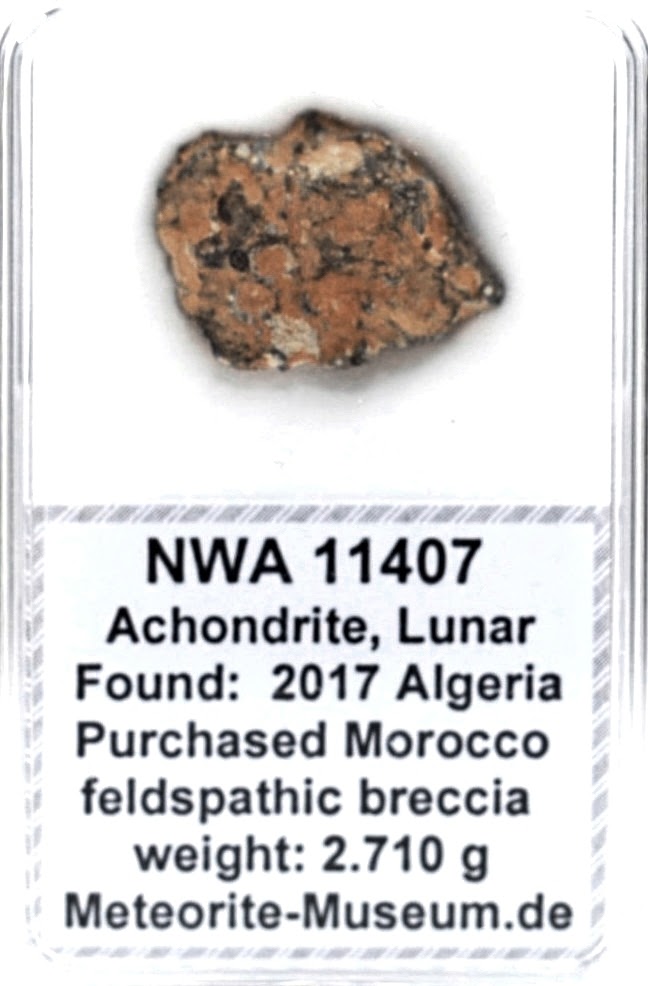 NWA 11407 Mond Meteorit - 2,710 g