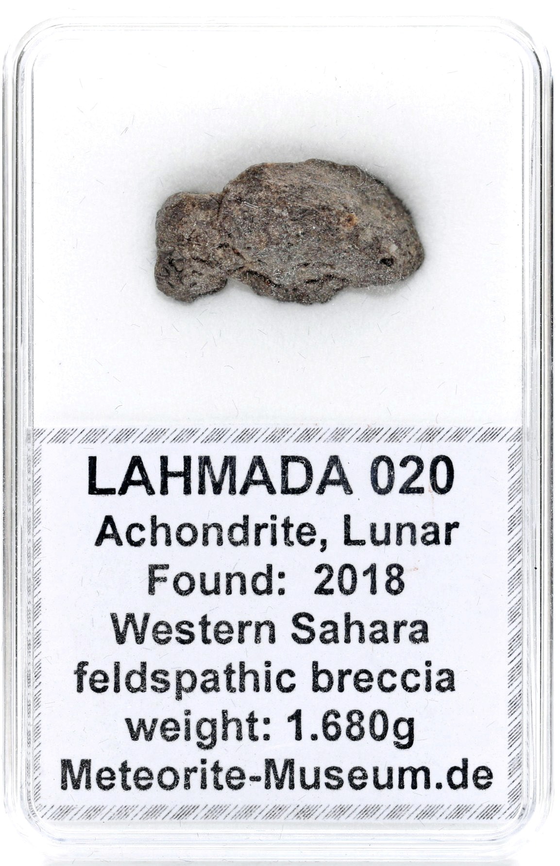 Lahmada 020 Mond Meteorit - 1,680 g