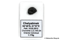 Chelyabinsk (Tscheljabinsk) Meteorit - 1,175 g Chelyabinsk (Tscheljabinsk) Meteorit - 1,175 g