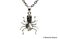 Multi-Stein-Anhänger (Meteorit & Quarzkristall | Natura | 925er Silber) - 2,70 g Multi-Stein-Anhänger (Meteorit & Quarzkristall | Natura | 925er Silber) - 2,70 g