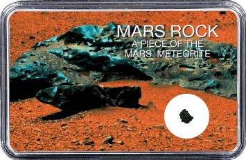 Mars Meteorit NWA 6963 (Motiv: Mars Eisenmeteorit)