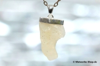 Libyscher Wüstenglas-Anhänger (Impaktglas | Natura | 925er Silber) - 5,10 g Libyscher Wüstenglas-Anhänger (Impaktglas | Natura | 925er Silber) - 5,10 g