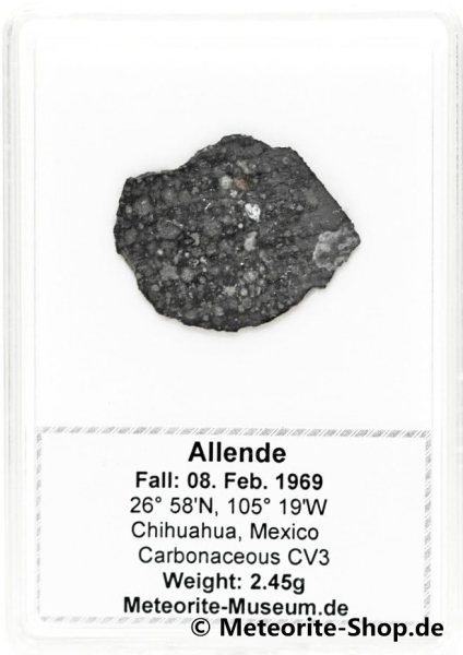 Allende Meteorit - 2,45 g