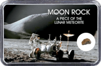 Mond Meteorit NWA 10318 (Motiv: Astronaut mit LRV II) Mond Meteorit NWA 10318 (Motiv: Astronaut mit LRV II)
