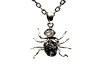 Multi-Stein-Anhänger (Meteorit & Quarzkristall | Natura | 925er Silber) - 2,80 g Multi-Stein-Anhänger (Meteorit & Quarzkristall | Natura | 925er Silber) - 2,80 g