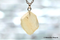 Libyscher Wüstenglas-Anhänger (Impaktglas | Natura | 925er Silber) - 5,10 g Libyscher Wüstenglas-Anhänger (Impaktglas | Natura | 925er Silber) - 5,10 g