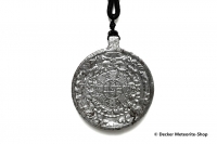 Stein-Eisen-Meteorit-Anhänger (Seymchan | Scheibe | Jiugong Tibet Carved Amulett) - 33,20 g Stein-Eisen-Meteorit-Anhänger (Seymchan | Scheibe | Jiugong Tibet Carved Amulett) - 33,20 g