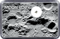 Mond Meteorit NWA 11532 (Motiv: Mond-Einschlagskrater und Mondgestein II) Mond Meteorit NWA 11532 (Motiv: Mond-Einschlagskrater und Mondgestein II)