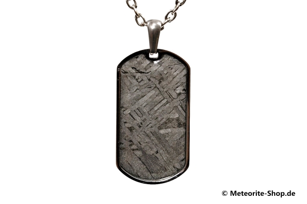 Eisen-Meteorit-Anhänger (Aletai | Edelstahl | Amulett) - 8,00 g