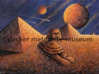 Gebel Kamil Meteoritenfall Gemälde (Motiv I) Gebel Kamil Meteoritenfall Gemälde (Motiv I)