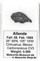 Allende Meteorit - 0,560 g Allende Meteorit - 0,560 g