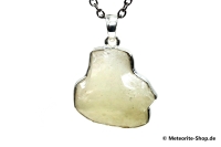 Libyscher Wüstenglas-Anhänger (Impaktglas | Natura | 925er Silber) - 9,00 g Libyscher Wüstenglas-Anhänger (Impaktglas | Natura | 925er Silber) - 9,00 g