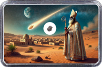 Boorama Meteorit (Motiv VI: Erster historischer Nikolaus-Meteoritenfall am 06.12.2023 in Boorama, Somalia) - 185,00 mg Boorama Meteorit (Motiv VI: Erster historischer Nikolaus-Meteoritenfall am 06.12.2023 in Boorama, Somalia) - 185,00 mg