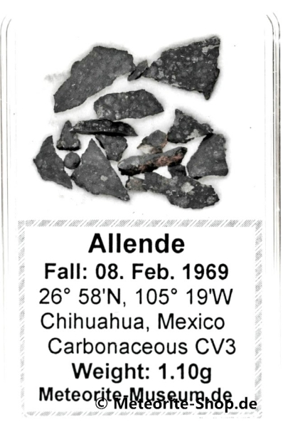 Allende Meteorit - 1,10 g