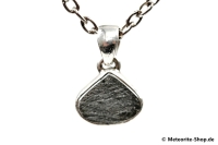 Eisen-Meteorit-Anhänger (Muonionalusta | Scheibe | 925er Silber) - 1,60 g Eisen-Meteorit-Anhänger (Muonionalusta | Scheibe | 925er Silber) - 1,60 g
