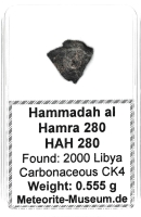HaH 280 Meteorit - 0,550 g HaH 280 Meteorit - 0,550 g