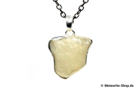 Libyscher Wüstenglas-Anhänger (Impaktglas | Natura | 925er Silber) - 9,20 g Libyscher Wüstenglas-Anhänger (Impaktglas | Natura | 925er Silber) - 9,20 g