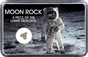 Mond Meteorit NWA 11407 (Motiv: Astronaut)