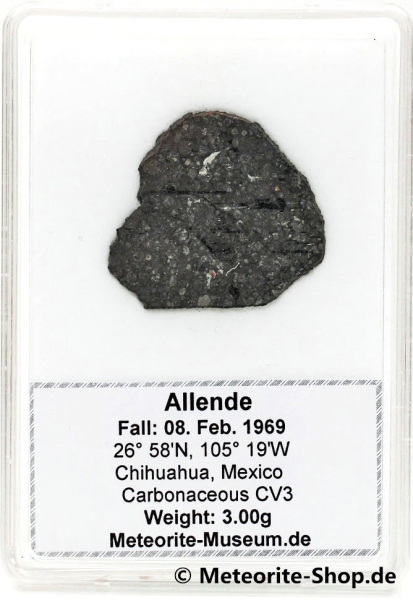 Allende Meteorit - 3,00 g