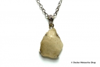 Libyscher Wüstenglas-Anhänger (Impaktglas | Natura | 925er Silber) - 6,70 g Libyscher Wüstenglas-Anhänger (Impaktglas | Natura | 925er Silber) - 6,70 g