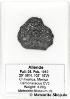 Allende Meteorit - 3,20 g Allende Meteorit - 3,20 g