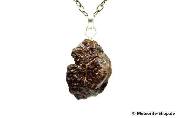Stein-Meteorit-Anhänger (NWA 4293 | Natura | 925er Silber) - 6,20 g