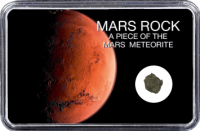 Mars Meteorit NWA 6963 (Motiv: Planet Mars rote Sanddüne) Mars Meteorit NWA 6963 (Motiv: Planet Mars rote Sanddüne)