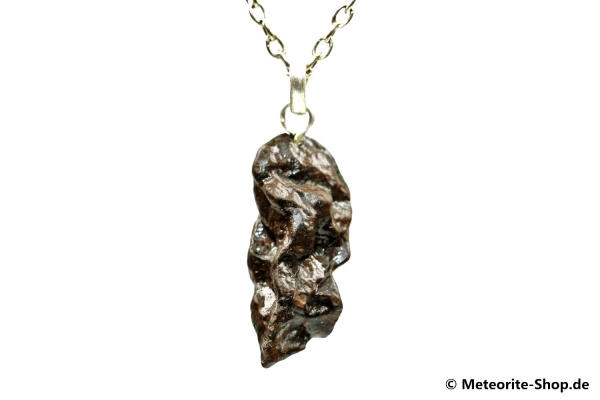 Stein-Meteorit-Anhänger (NWA 4293 | Natura | 925er Silber) - 7,70 g
