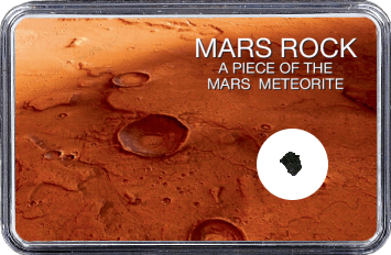 Mars Meteorit NWA 6963 (Motiv: Mars Tiefebene Acidalia Planitia)