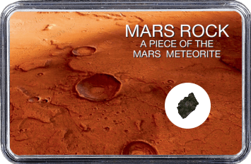 Mars Meteorit NWA 6963 (Motiv: Mars Tiefebene Acidalia Planitia)