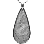 Stein-Eisen-Meteorit-Anhänger (Seymchan | Tropfen)
