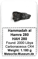 HaH 280 Meteorit - 1,18 g HaH 280 Meteorit - 1,18 g