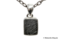 Eisen-Meteorit-Anhänger (Muonionalusta | Scheibe | 925er Silber) - 1,70 g Eisen-Meteorit-Anhänger (Muonionalusta | Scheibe | 925er Silber) - 1,70 g